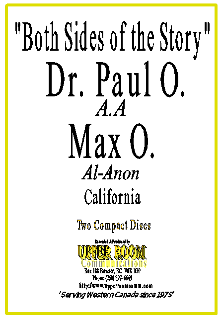 CD-BSOTS_Paul - Dr. Paul O. & Maxinne O. Both Sides of the Story